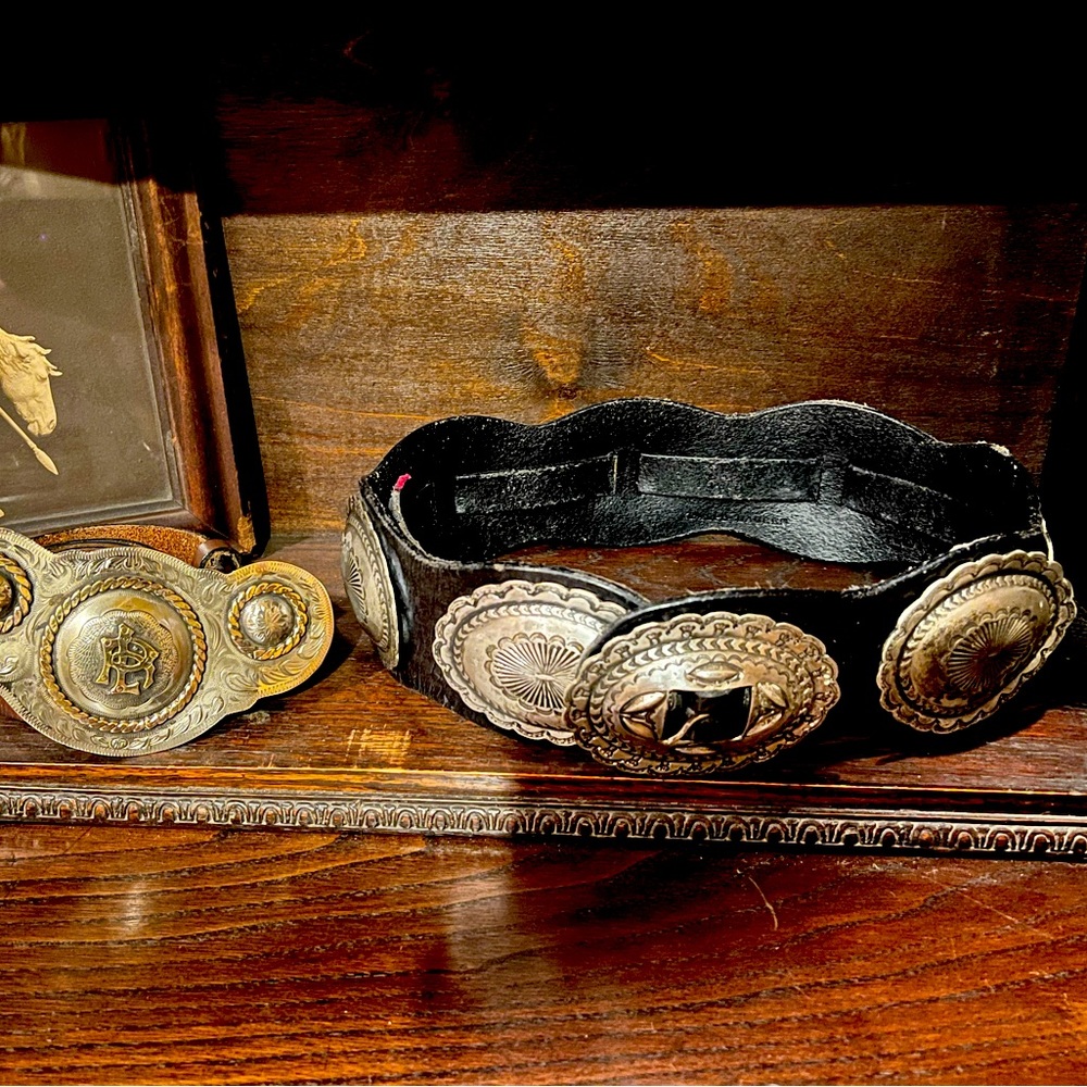 Ralph Lauren Collection Vintage Concho Belt XS
